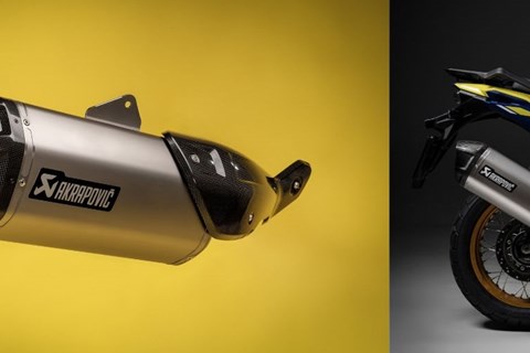 Akrapovic präsentiert neue Abgasanlage für Suzuki V-Strom 800
