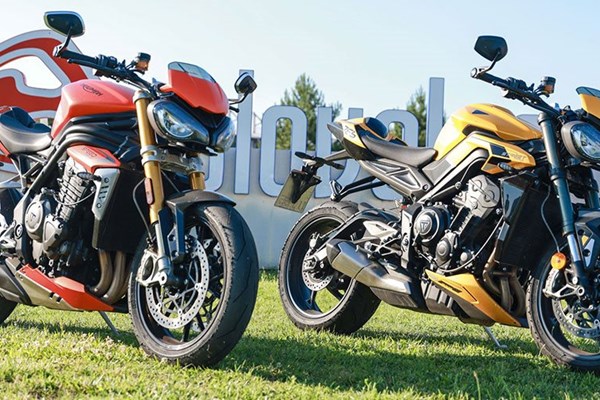 Triumph Street Triple 765 RS vs. Speed Triple 1200 RS