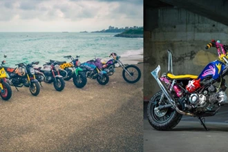 Honda: 7 Custom Minibikes auf dem Wheels & Waves Festival 2023 Honda: 7 Custom Minibikes auf dem Wheels & Waves Festival 2023