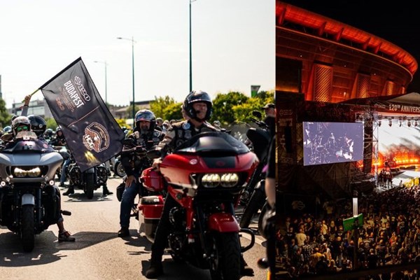 120 Jahre Harley Davidson in Budapest