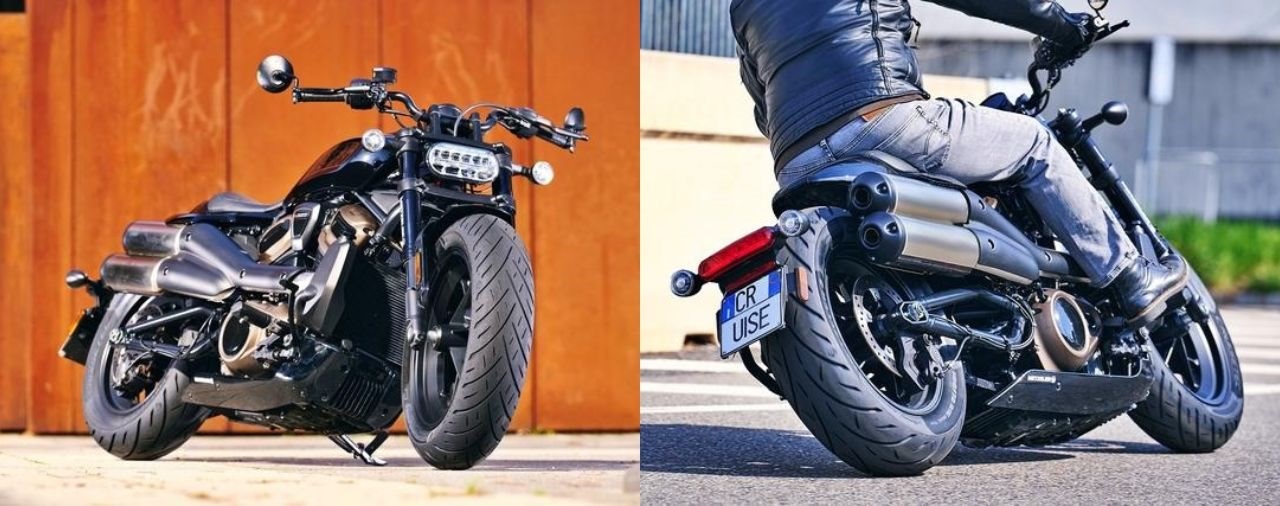 Neue Metzeler-Dimensionen für die Harley Davidson Sportster S