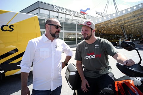 Hertz Ride Motorradmiete ab sofort am Flughafen Salzburg