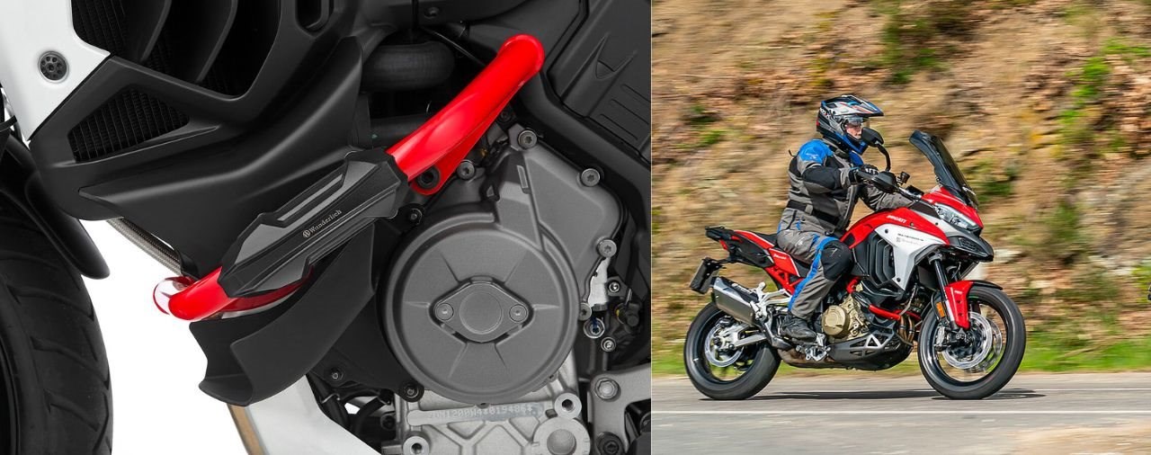 Wunderlich-Motorschutzbügel für die Ducati Multistrada V4
