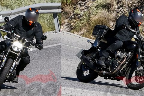 Royal Enfield 650 Scrambler-Erlkönig gesichtet!