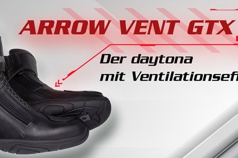 daytona Arrow Vent GTX - sicher UND luftig!