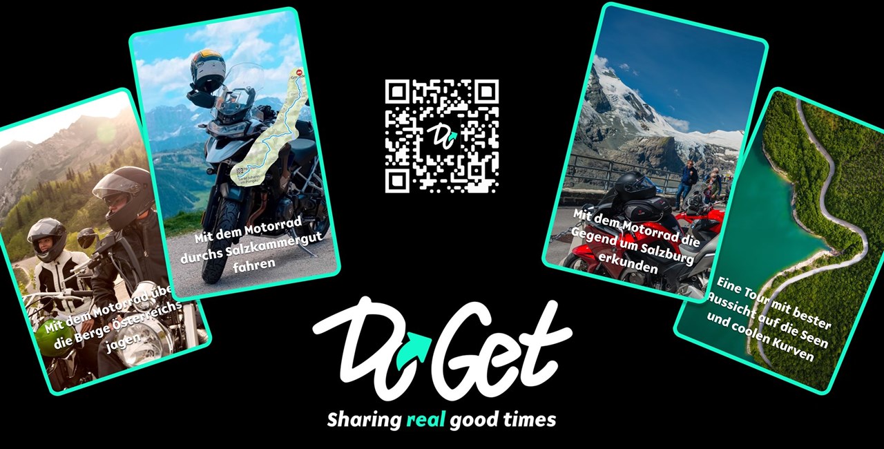 DoGet App für Motorradreisen: Inspiration und Freundschaft