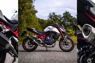 Akrapovic-Auspuff für die Honda CB750 Hornet Akrapovic-Auspuff für die Honda CB750 Hornet