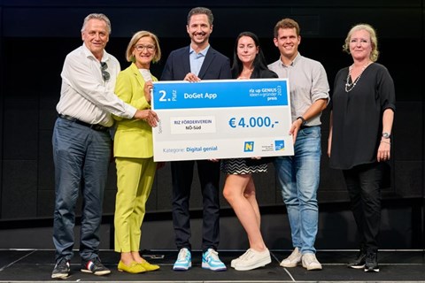 Erfolg für DoGet App beim riz up Ideenwettbewerb