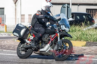 Die nächste Stufe - Moto Guzzi V85 TT Erlkönig gesichtet Die nächste Stufe - Moto Guzzi V85 TT Erlkönig gesichtet