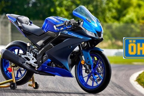 Öhlins-Stoßdämpfer und Gabelfederkit für die Yamaha R125 (2022)