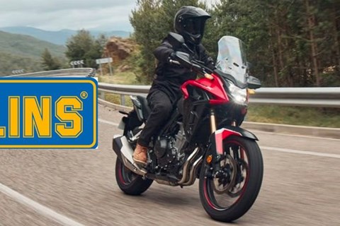 Öhlins Adventure-Stoßdämpfer für die Honda CB500X