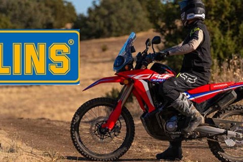 Öhlins-Stoßdämpfer & Gabelfederkits für die Honda CRF300 Rally