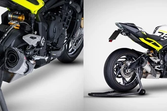 Zard-Abgasanlage für die Triumph Street Triple 765 Zard-Abgasanlage für die Triumph Street Triple 765