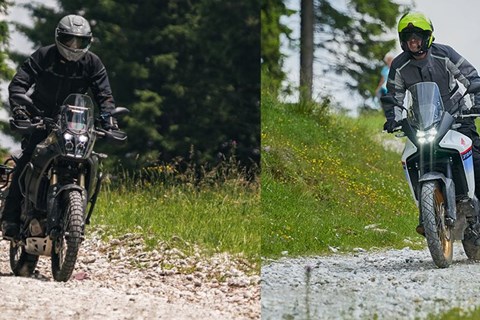 Honda Transalp 750 vs. Yamaha Tenere 700 Vergleichstest 2023