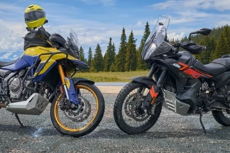 Welche kann mehr? Suzuki V-Strom 800DE vs. KTM 790 Adventure 2023 Welche kann mehr? Suzuki V-Strom 800DE vs. KTM 790 Adventure 2023