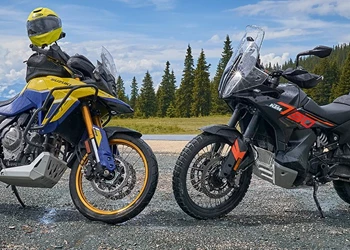 Welche kann mehr? Suzuki V-Strom 800DE vs. KTM 790 Adventure 2023 Welche kann mehr? Suzuki V-Strom 800DE vs. KTM 790 Adventure 2023