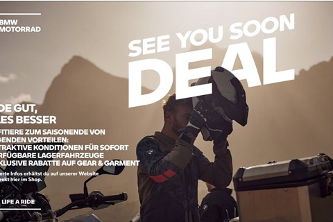 Herbstaktion von BMW Motorrad Schweiz 