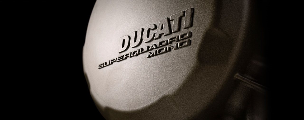 Superquadro Mono: Ducati zieht alle Register / Produkte