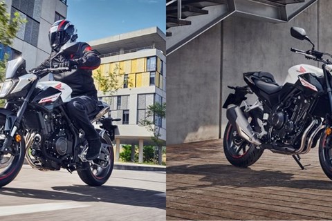 Die neue Honda CB500 Hornet 2024