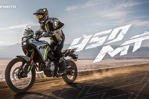 Leichte Zweizylinder Enduro präsentiert - CFMOTO 450MT 2024