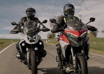 BMW R 1300 GS vs. Ducati Multistrada V4 S Motorrad-Vergleich BMW R 1300 GS vs. Ducati Multistrada V4 S Motorrad-Vergleich