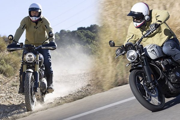 Triumph Scrambler 1200 X und XE Test 2024