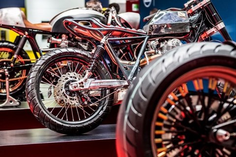 AVON mit Messestand auf der Custombike-Show 2023