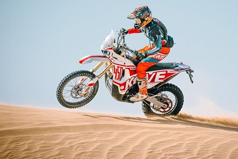 Kove 450 Rally: Straßenlegales Rally-Bike mit 42 PS & 155 kg