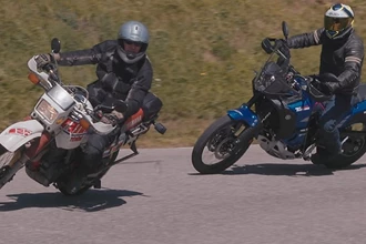 Yamaha Tenere 700 World Rally vs. Ur-Tenere Yamaha Tenere 700 World Rally vs. Ur-Tenere