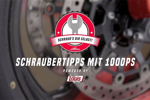 Bremsenservice am Motorrad - 1000PS Schraubertipps