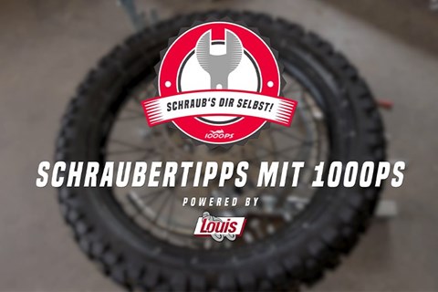 Motorrad-Reifen tauschen leicht gemacht - 1000PS Schraubertipps