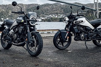 Husqvarna Svartpilen und Vitpilen 401 & 125 neu für 2024 Husqvarna Svartpilen und Vitpilen 401 & 125 neu für 2024