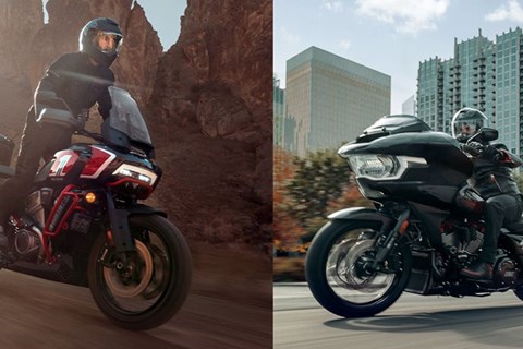 Neue Harley-Davidson CVO Pan America und Road Glide ST 2024