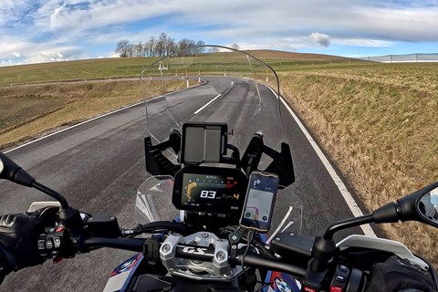 Motorradfahren im Winter