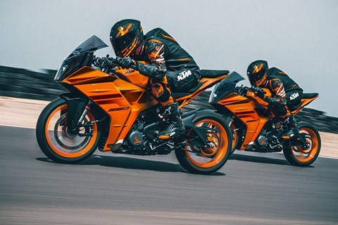 KTM RC 125 & RC 390 2024