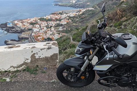 Honda CB750 Hornet 2024 Test auf Teneriffa Honda CB750 Hornet 2024 Test auf Teneriffa