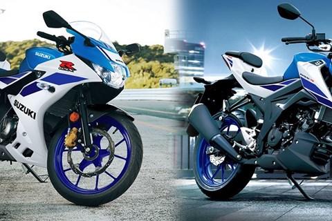 Suzuki GSX-R125 & GSX-S125 mit neuen Farben 2024