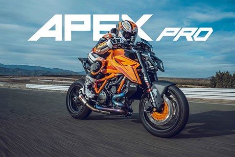 WP APEX PRO Komponenten in der KTM 1390 Super Duke R