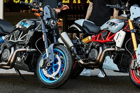 Indian FTR 2024 mit frischen Farben!