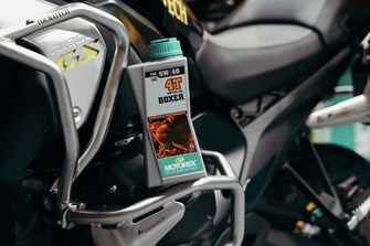Motorex Boxer 4T SAE-Öl für die neue BMW R1300GS Motorex Boxer 4T SAE-Öl für die neue BMW R1300GS