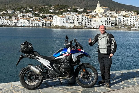 Erster Härtetest für unsere BMW R1300 GS  Erster Härtetest für unsere BMW R1300 GS