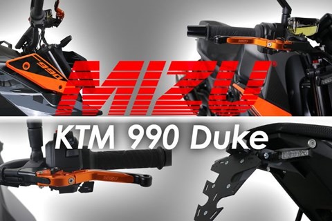MIZU-Zubehör für die KTM 990 Duke MIZU-Zubehör für die KTM 990 Duke