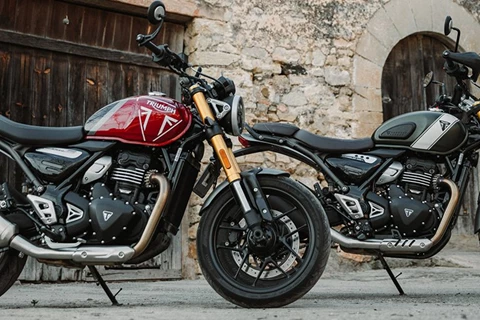 Triumph Speed 400 und Scrambler 400 X Alltags-Test 2024 Triumph Speed 400 und Scrambler 400 X Alltags-Test 2024