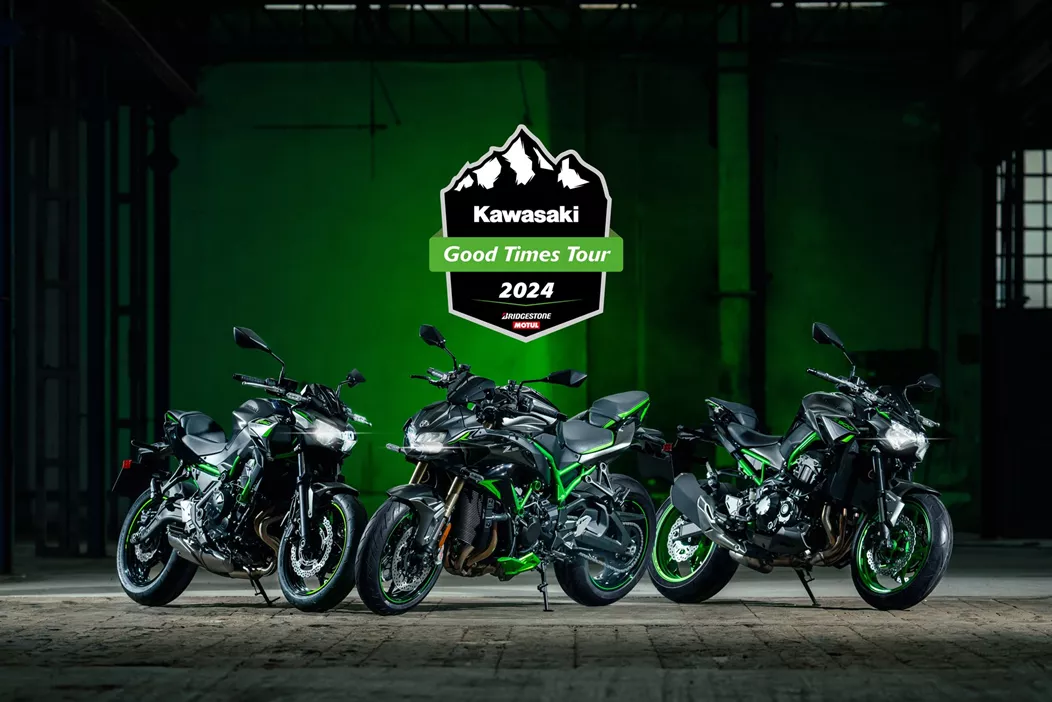 Idén tavasszal Magyarország is csatlakozik a Kawasaki Good Times Tourhoz, amely immár több éve vonzza a motorozás szerelmeseit szerte a világon. A 2024-es év különleges lesz: a Kawasaki széles köru modelloffenzívával készül, amely új és izgalmas lehetoségeket nyújt a motorosoknak, hogy közelebbrol is megismerkedhessenek az új gépekkel.