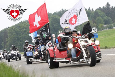 Der Love Ride 2024 - kommenden Sonntag in Dübendorf