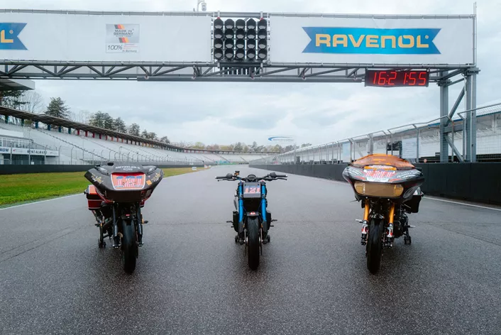 On May 11, Harley-Davidson's German racing team will compete in the 4-hour race at the Nürburgring, the second race in the German Endurance Cup (DLC), with their Performance Baggers and Hooligan Bikes.