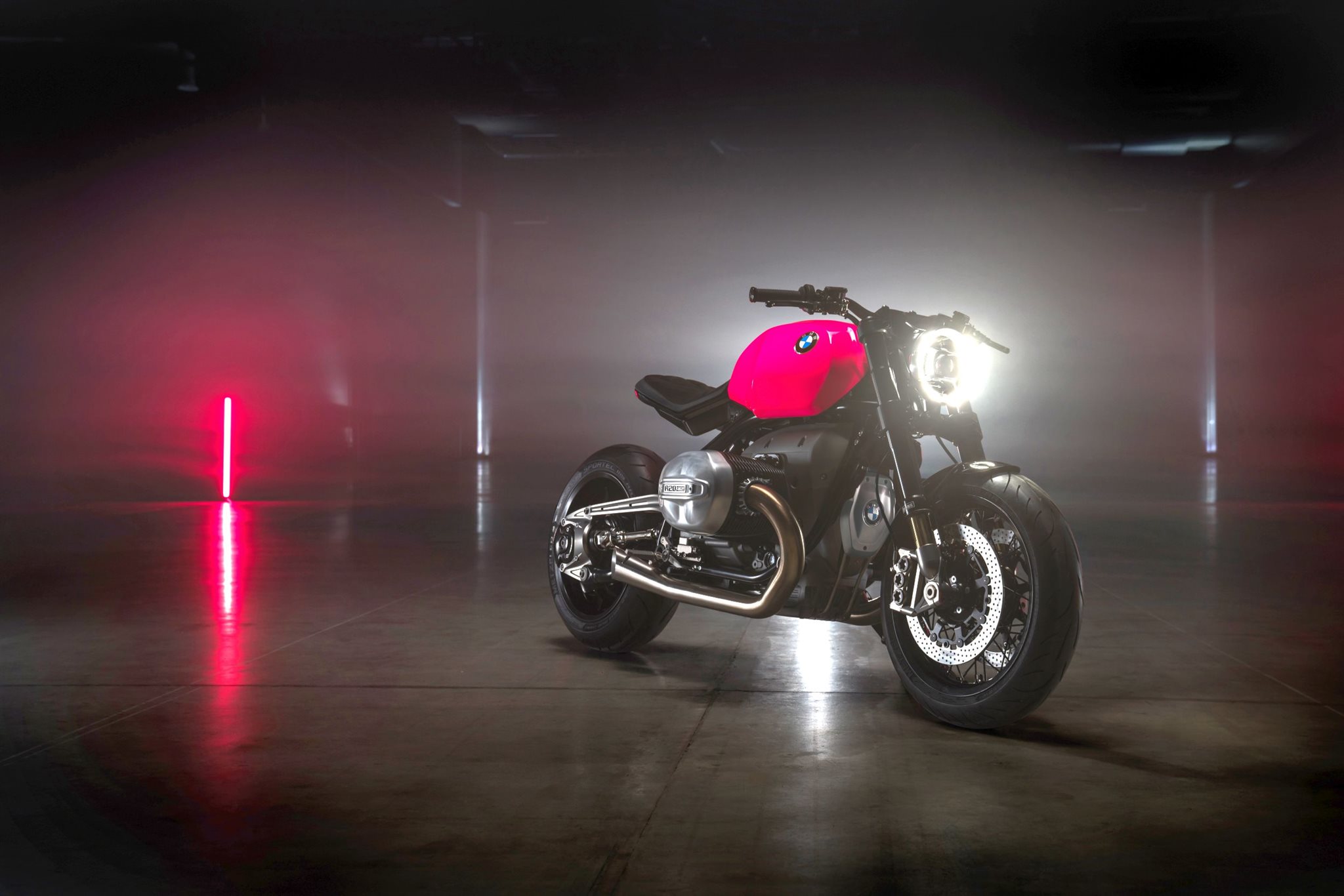 BMW R Concept Boxer Naked Bike Mit Liter Hubraum