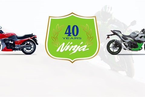 40 Jahre Kawasaki Ninja