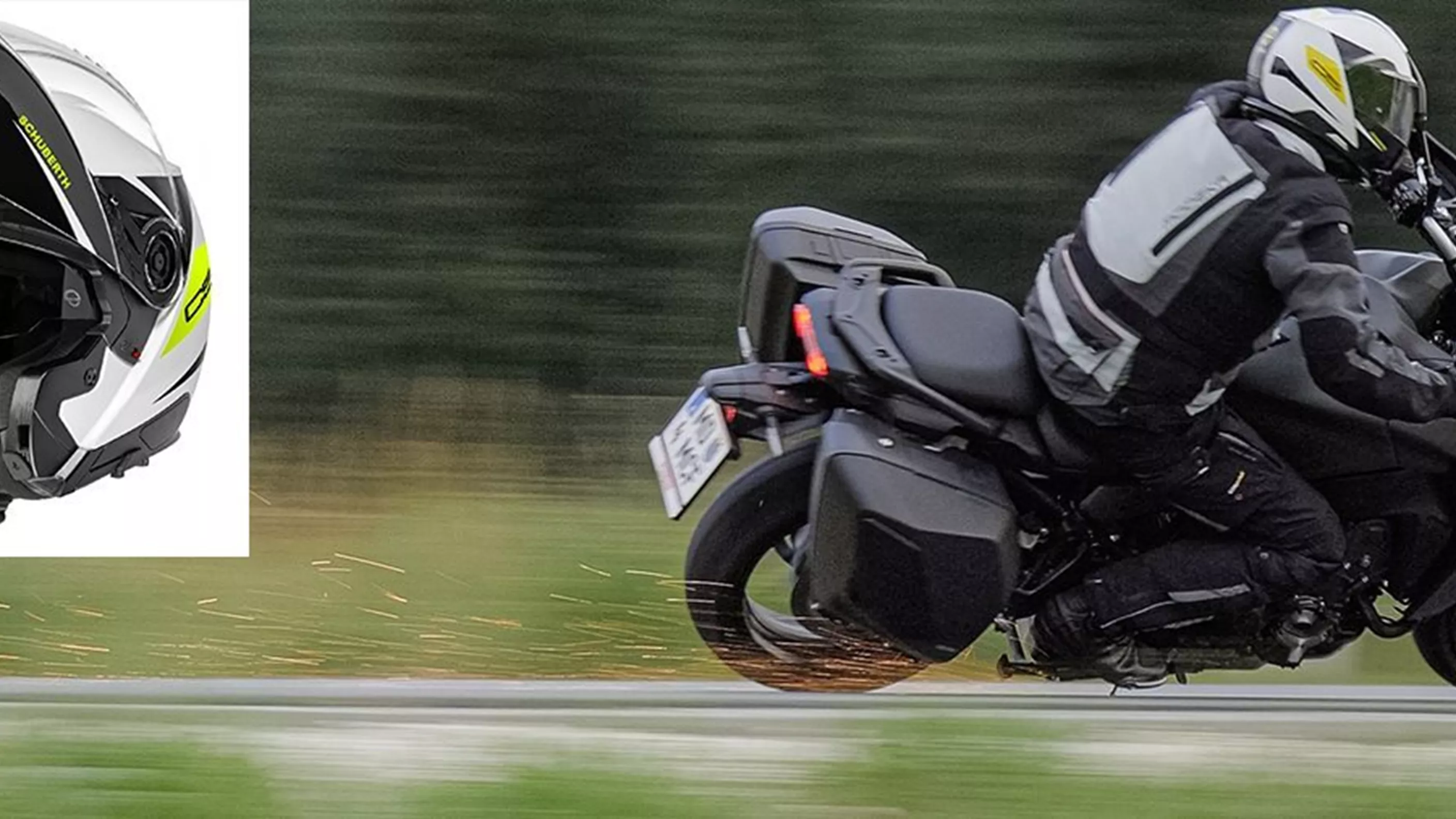 Teste do capacete Schuberth C5 2022 Teste do capacete Schuberth C5 2022