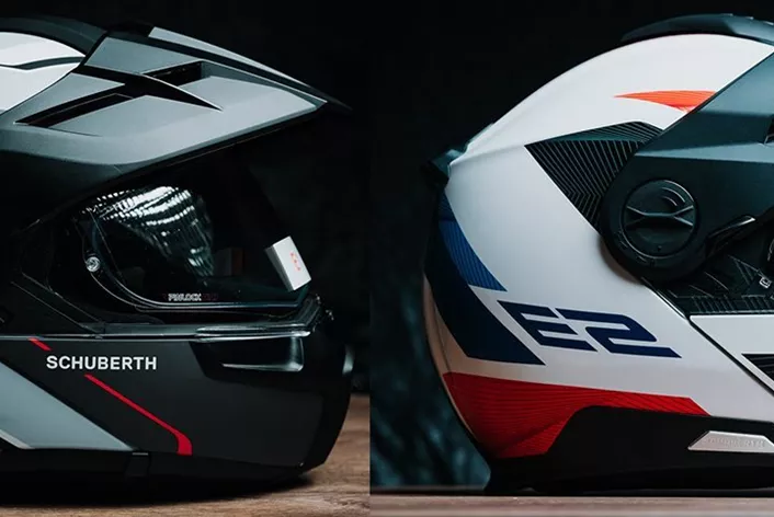 O capacete modular E1 da Schuberth foi e continua a ser um excelente capacete,
mas por vezes o ótimo é inimigo do bom. O seu sucessor, o Schuberth E2 baseia-
se numa geração completamente nova de capacetes e não só é melhor em tudo,
como também é simplesmente mais do que o seu antecessor E1!